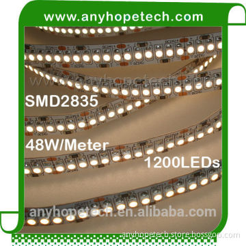China supplier wholesale 240ledm 48W per 5m warm white led tapes